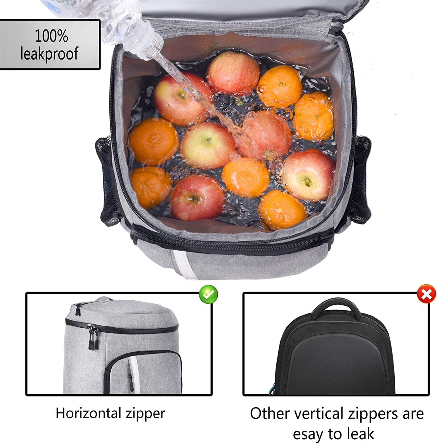 Backpack Cooler Leakproof & Insulated 