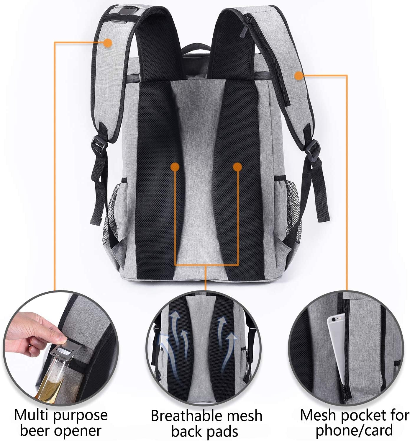 Backpack Cooler Leakproof & Insulated 